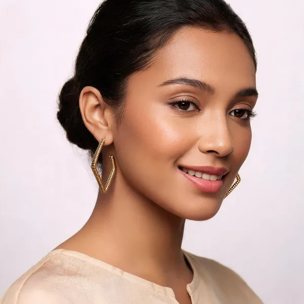 Gold_Alloy_Square_Hoop_Earrings_For_Women