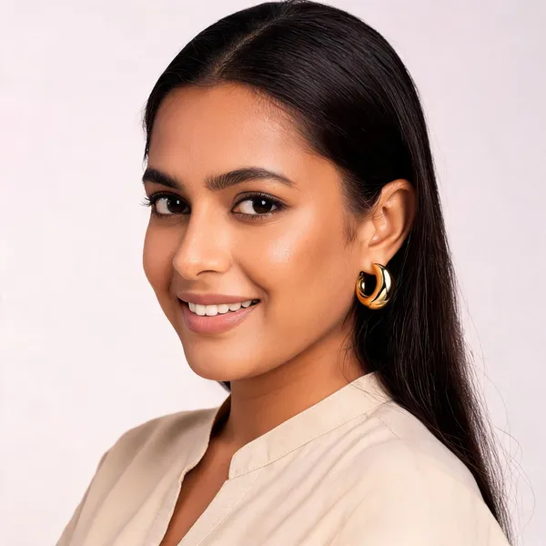 Gold_Alloy_Crescent_Hoop_Earrings_For_Women