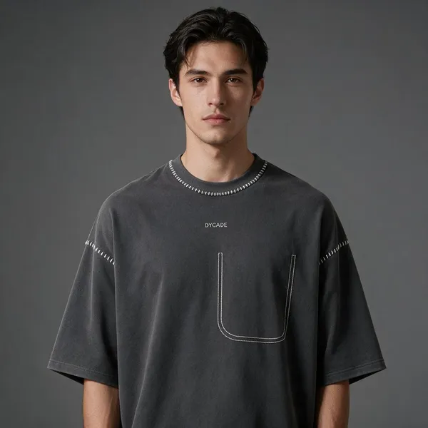 Grey_Terry_Cotton_Oversized_T-Shirt_For_Unisex