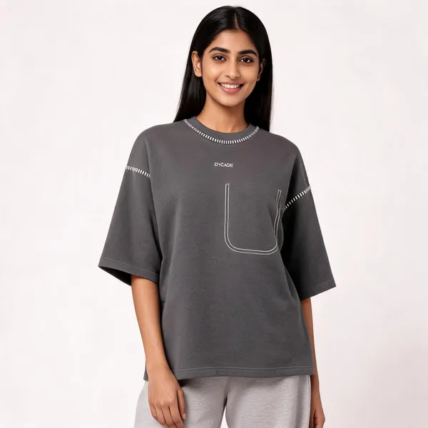 Grey_Terry_Cotton_Oversized_T-Shirt_For_Unisex