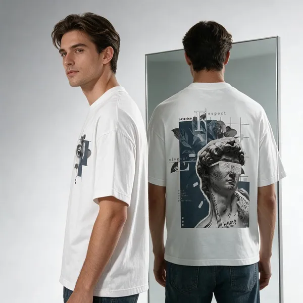 White_Terry_Cotton_Oversized_Graphic_T-Shirt_For_Unisex