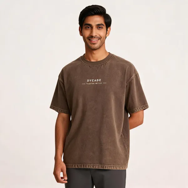 Brown_Terry_Cotton_Oversized_Graphic_T-Shirt_For_Unisex