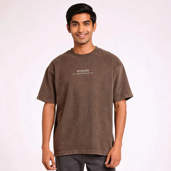 Brown_Terry_Cotton_Oversized_Graphic_T-Shirt_For_Unisex