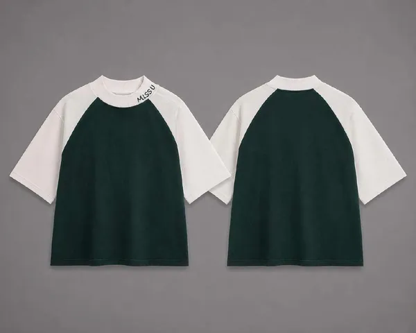 Dark_Green_Contrast_Raglan_T-Shirt_for_Men