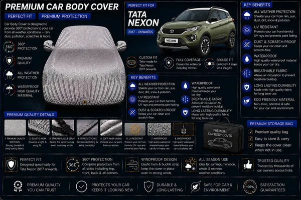 Spyro_Silver_Waterproof_Car_Body_Cover_for_Tata_Nexon