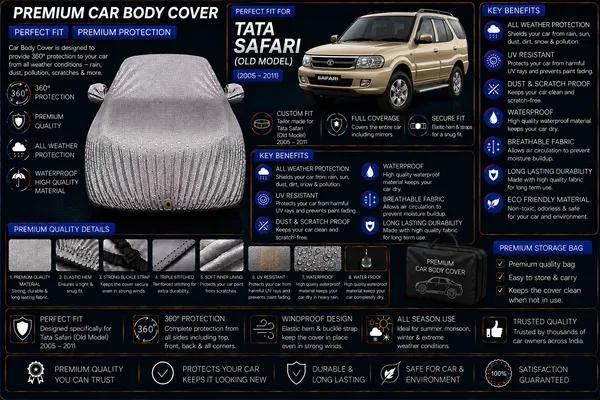 Silver_Waterproof_Car_Body_Cover_for_Tata_Safari