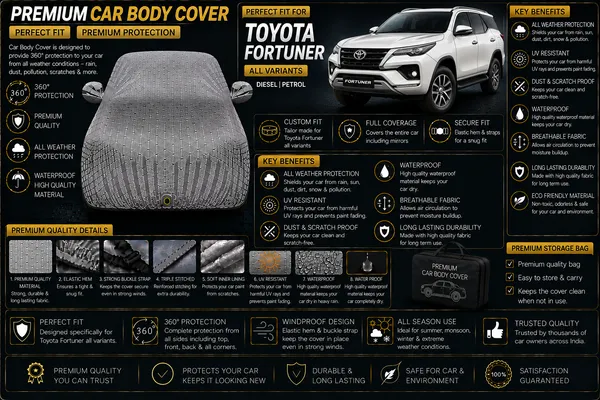 Silver_Waterproof_Car_Body_Cover_For_Toyota_Fortuner