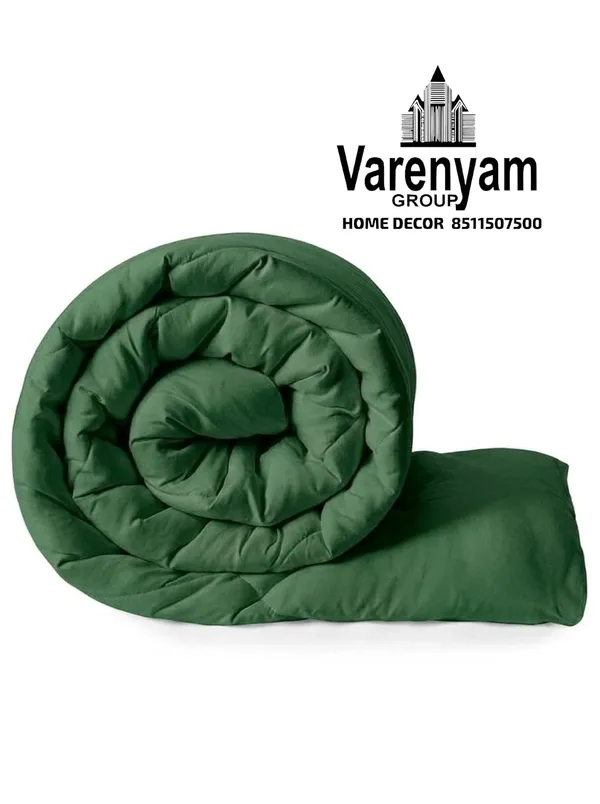 Microfibre_Green_Comforter_Double_Bed