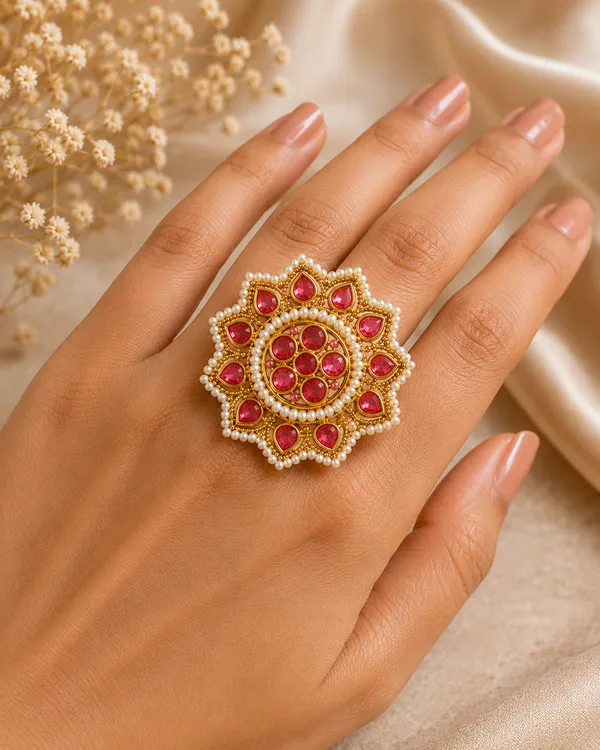 Ruby_Heirloom-_Red_Stone_Kundan_Ring_For_Women