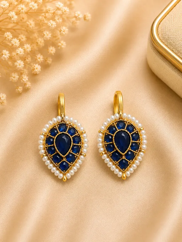 Alia_-_Gold_Navy_German_Silver_Half_Bugadi_For_Women