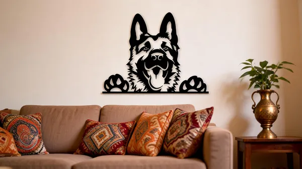 Steel_Modern_German_Shepherd_Silhouette_Metal_Wall_Art