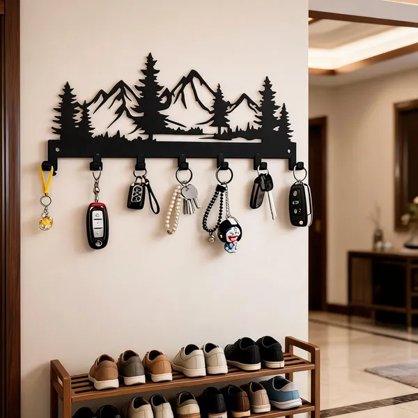 Steel_Scenic_Mountain_Forest_Key_Holder
