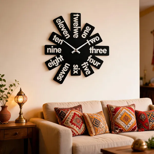 Steel_Modern_Number_Text_Design_Wall_Clock