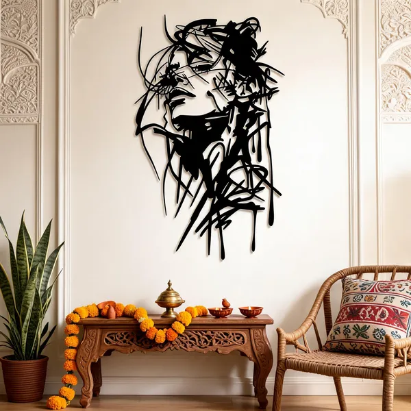 Steel_Abstract_Woman_Face_Metal_Wall_Art