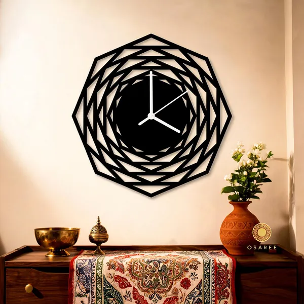 Steel_Geometric_Mandala_Wall_Clock