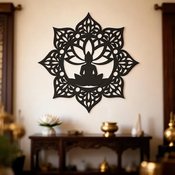 Steel_Buddha_Lotus_Mandala_Metal_Wall_Art