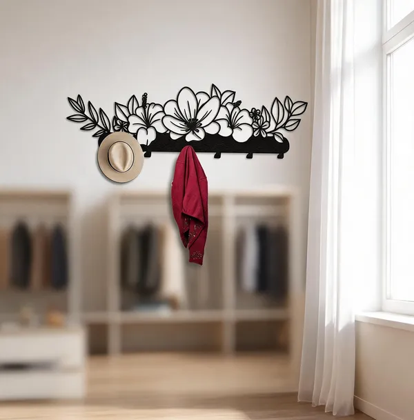 Steel_Floral_Coat_Hook_Rack