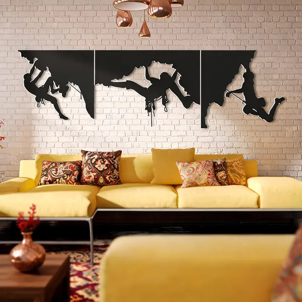 Steel_Adventure_Rock_Climbing_Silhouette_Wall_Art_Set_Of_3