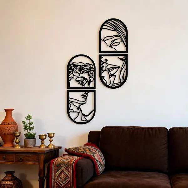 Steel_Modern_Abstract_Face_Line_Art_Wall_Art_Set