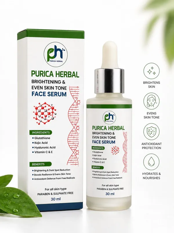 Purica_Herbal_Glutathione_Kojic_Acid_Vitamin_C_&_E_Serum_For_Men_&_Women_(30_G)