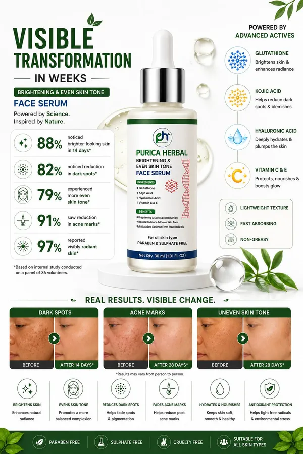 Purica_Herbal_Glutathione_Kojic_Acid_Vitamin_C_&_E_Serum_For_Men_&_Women_(30_G)
