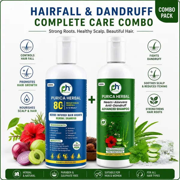 Purica_Herbal_Neem-Aloevera_Anti-Dandruff_&_Hair_Fall_Control_With_Hair_Growth_Advance_Shampoo_(400_Ml)
