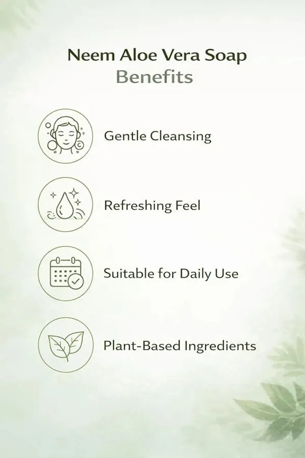 Purica_Herbal_Pure_Neem_Aloe_Vera_Glycerin_Soap_Bar_With_Essential_Oil_(100_G)