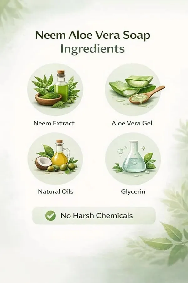 Purica_Herbal_Pure_Neem_Aloe_Vera_Glycerin_Soap_Bar_With_Essential_Oil_(100_G)