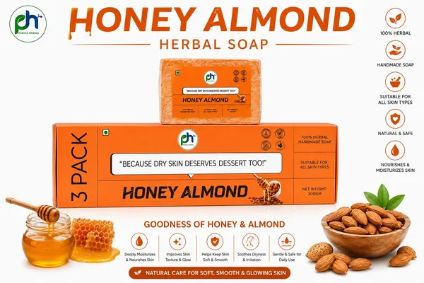 Purica_Herbal_Honey_&_Almond_Soap_For_Skin_Smoothening_And_Brighten_Skin_(3_X_100_G)