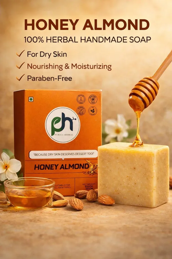 Purica_Herbal_Honey_&_Almond_Soap_Bar_For_Dry_Skin_Nourishing_&_Moisturizing_(2_X_100_G)