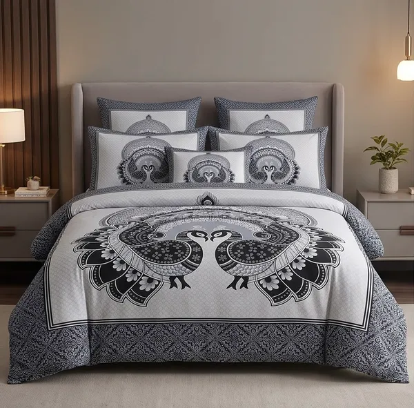 Elegant_Peacock_Mandala_Printed_Bedsheet