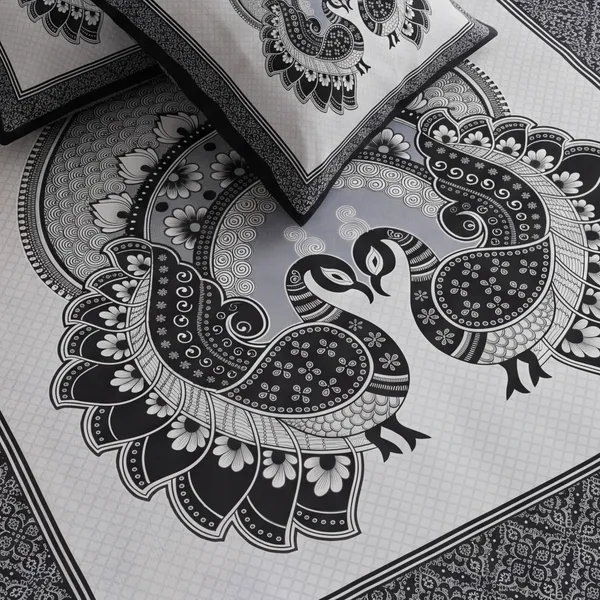Elegant_Peacock_Mandala_Printed_Bedsheet