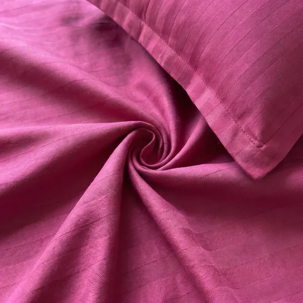 Deep_Magenta_Satin_Stripe_King_Flat_Bed_Sheet