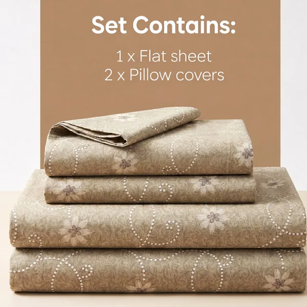 Pure_Cotton_Desert_Bloom_Premium_Beige_Floral_King_Bedsheet
