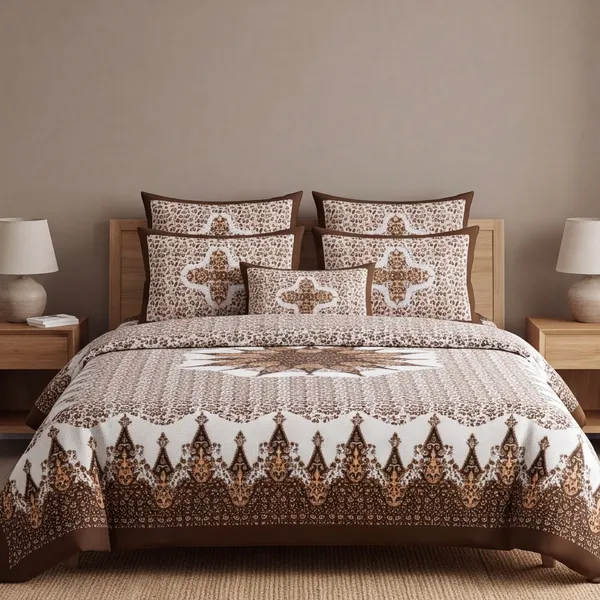 Pure_Cotton_Jaipuri_Block_Print_Beige_King_Size_Bedsheet