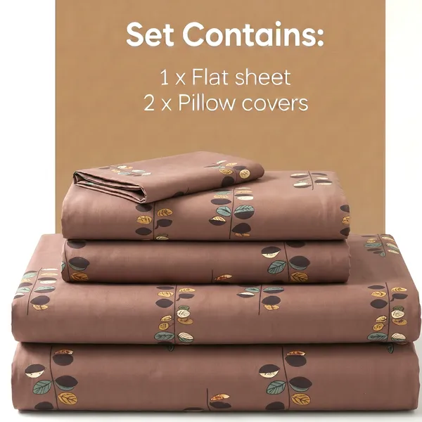 Dusty_Rose_Botanical_Floral_Print_Super_King_Bedsheet