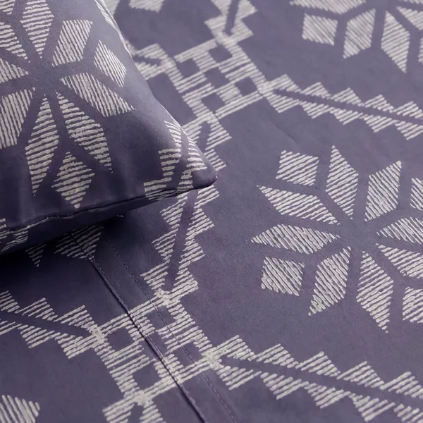 Lavender_Mosaic_Cotton_Bedsheet|_Premium_Geometric_Print_|_Double_Bed_|_(270_x_270_cm)