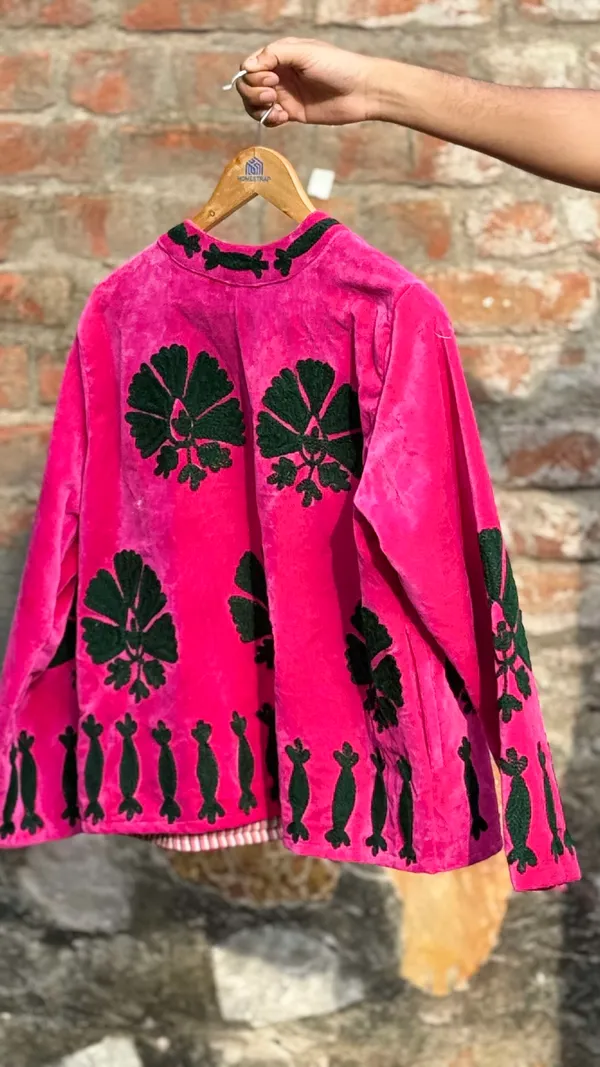 Womens_Pink_Velvet_Embroidered_Jacket_With_Floral_Design