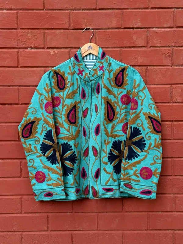 Womens_Teal_Blue_Velvet_Embroidered_Jacket_With_Floral_Design