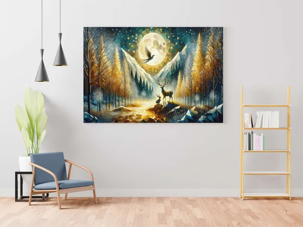 Elegant_Canvas_Art_Prints_For_Bedroom_Hotel_Rooms