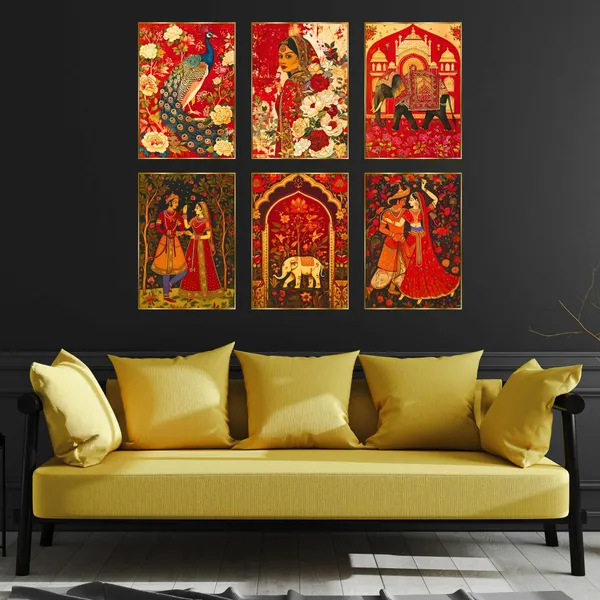 Set_Of_Six_Wall_Paintings_For_Wall_Dacoration_Golden_Framed_Wall_Paintings_For_Living_Room_Bedroom_Wall_Art_For_Home_Decoration_Office_Wall_Decor_13_10_Inch_Ch_Gd6_11