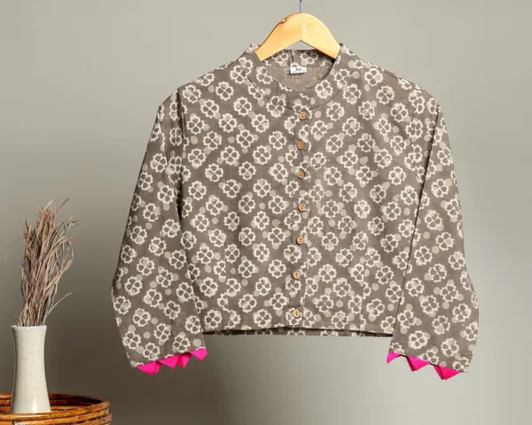 Handmade_Block_Print_Cotton_For_Women_Ethnic_Floral_Printed_Top_With_Long_Sleeves