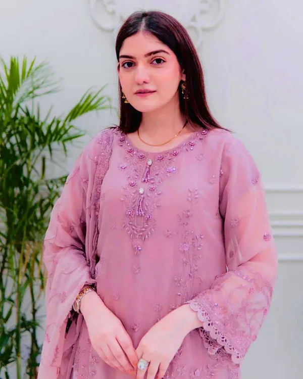 Women_S_Faux_Georgette_Embroidery_Work_Straight_Kurti_With_Pant_And_Dupatta_Set