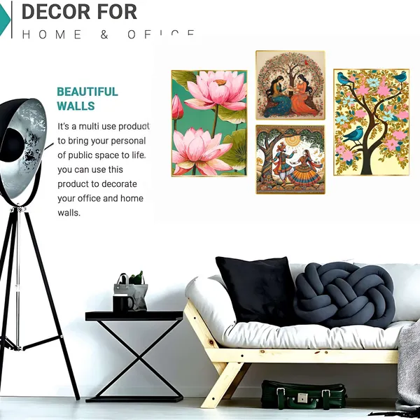 Set_Of_Four_Wall_Paintings_For_Wall_Dacoration_Golden_Framed_Wall_Paintings_For_Living_Room_Bedroom_Wall_Art_For_Home_Decoration_Office_Wall_Decor_13_10_Inch_Ch_Gd4_11