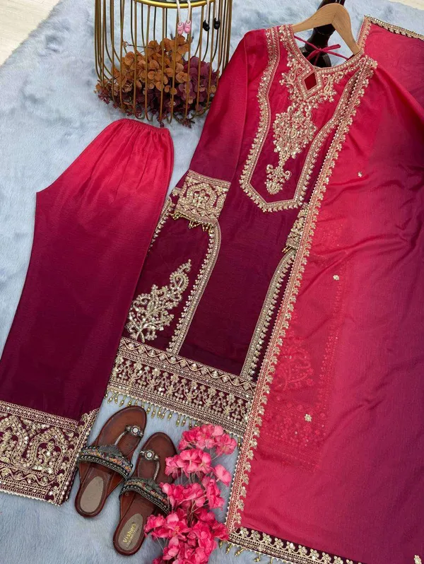 Women_S_Chinon_Silk_Embroidery_Straight_Pakistani_Salwar_Suit_And_Dupatta