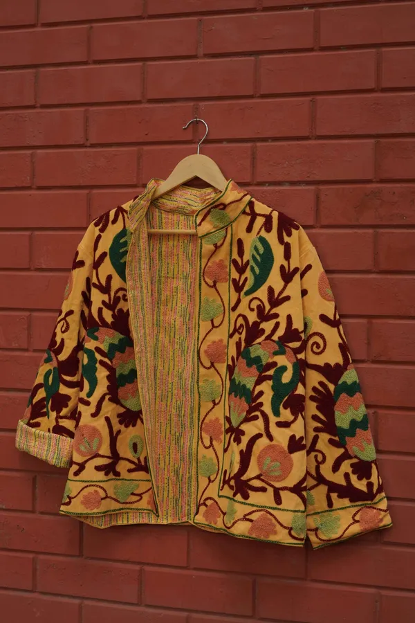 Womens_Yellow_Velvet_Embroidered_Jacket_With_Floral_Design