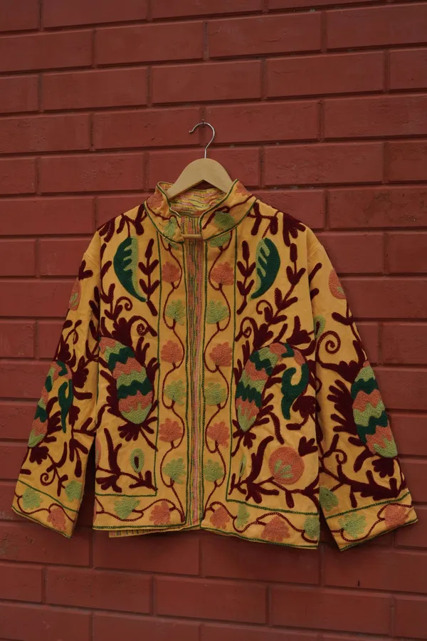 Womens_Yellow_Velvet_Embroidered_Jacket_With_Floral_Design