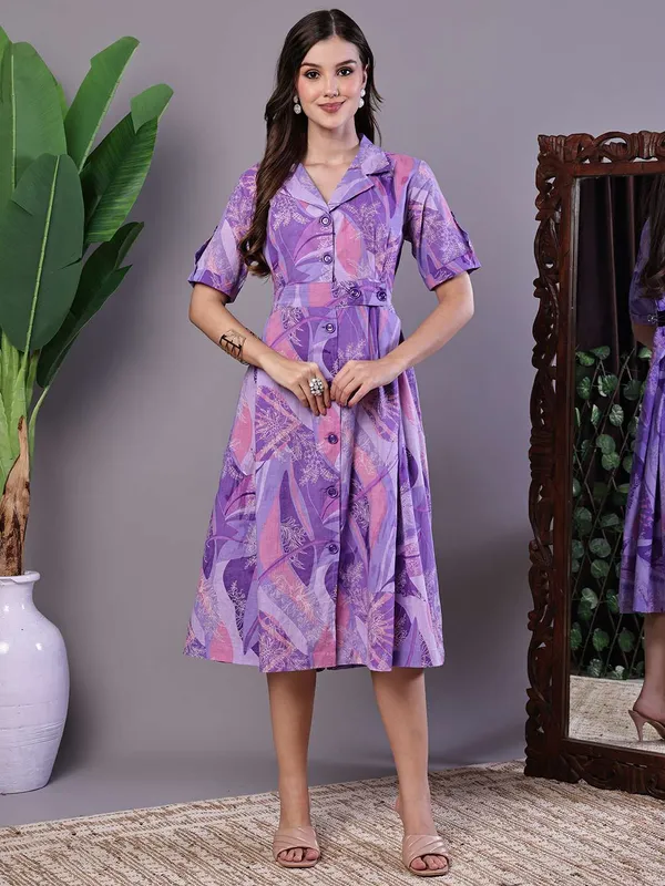 Women_S_Purple_Abstract_Print_Cotton_Shirt_Dress