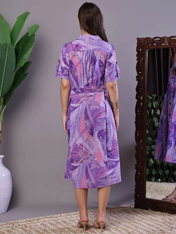 Women_S_Purple_Abstract_Print_Cotton_Shirt_Dress