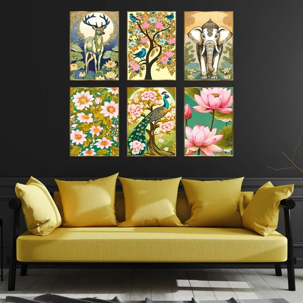 Set_Of_Six_Wall_Paintings_For_Wall_Dacoration_Golden_Framed_Wall_Paintings_For_Living_Room_Bedroom_Wall_Art_For_Home_Decoration_Office_Wall_Decor_13_10_Inch_Ch_Gd6_7